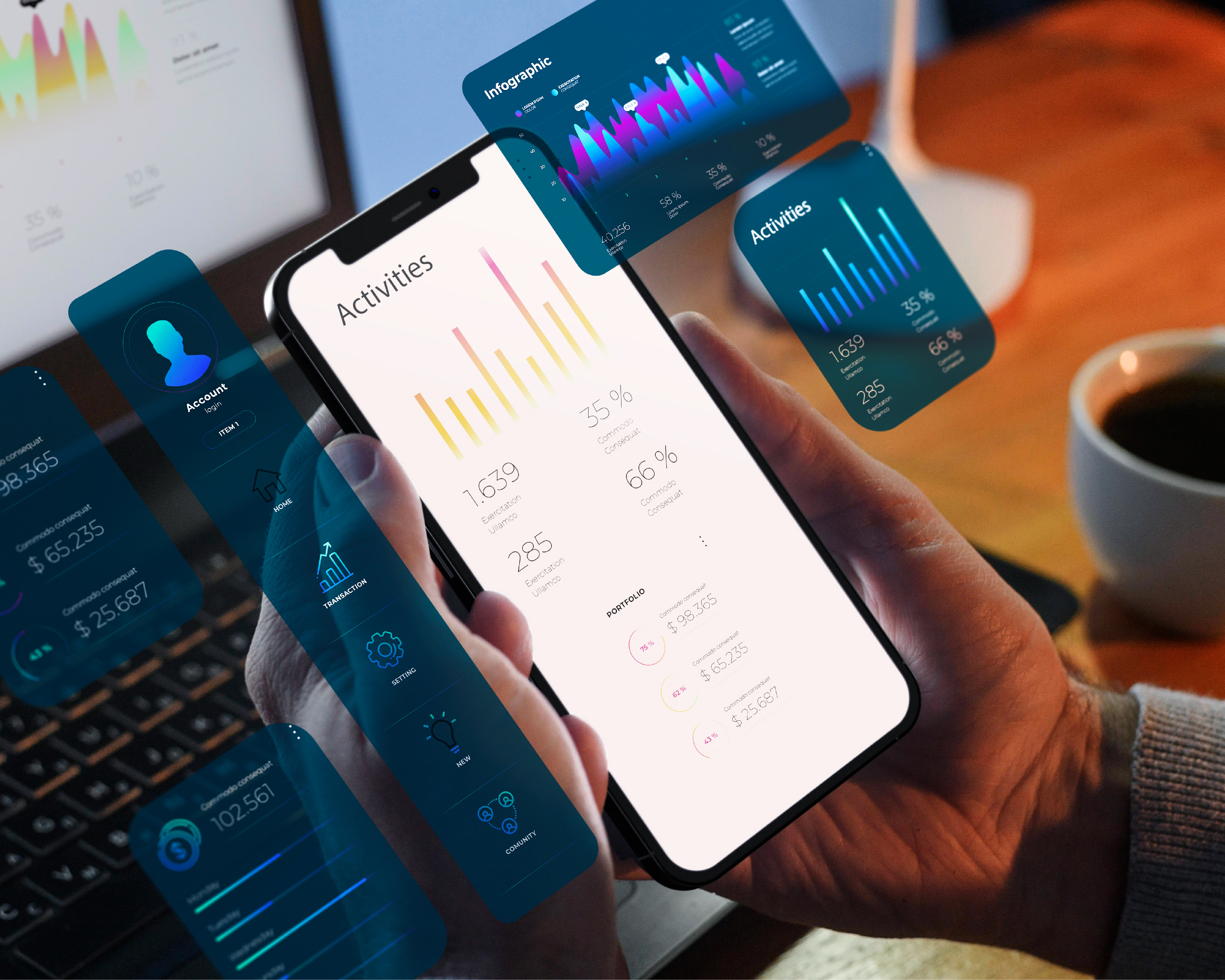 Dashboard de métricas